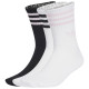 Adidas Κάλτσες 3-Stripes Crew Socks 3 pairs